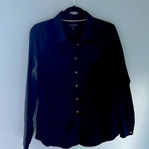 Banana republic black dress shirt